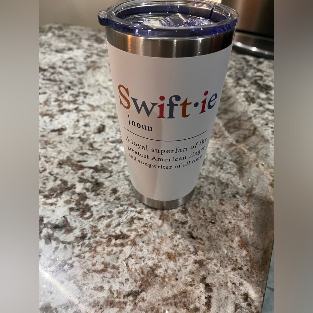SWIFTIE : Drink Tumbler (Brand New, Never Used)